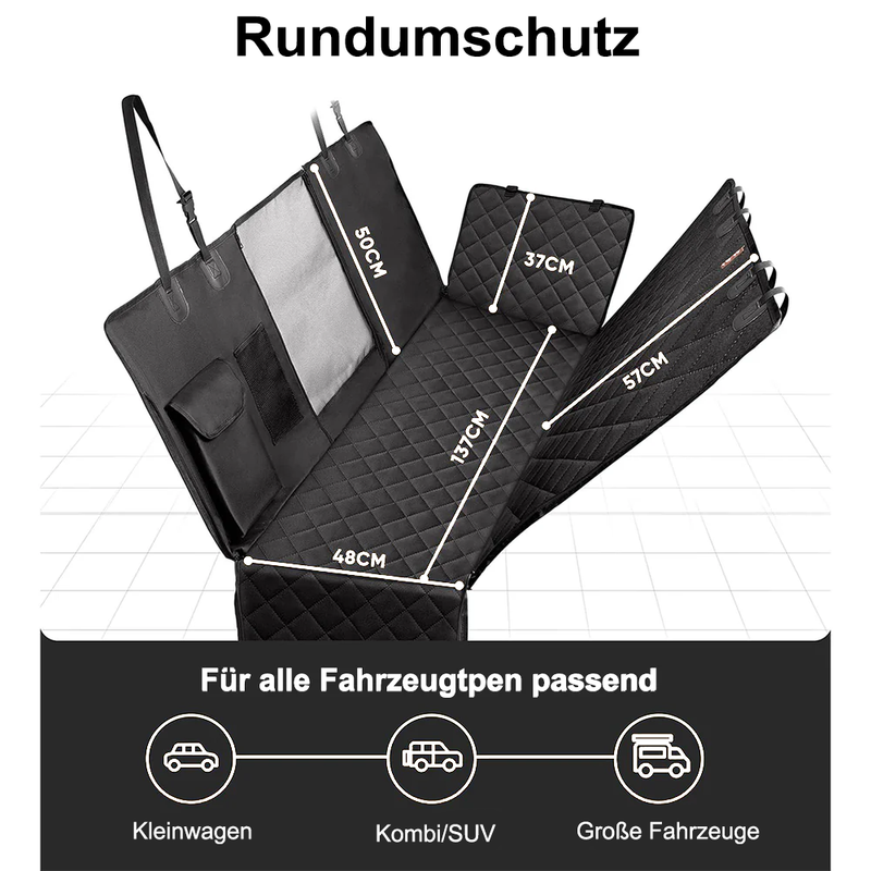 KLEYOP FellSafe  - Stabiler Hundesitz für sichere und saubere Fahrten